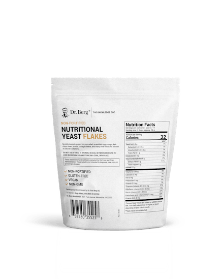 Dr. Berg Nutritional Flakes ingredients and directions